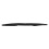 Heckspoiler 113,5x7cm Schwarz Gummi Auto Universal 1