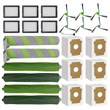 Repl Onderdelen voor Max 705/706/705X Combo Vac 4 Hoofdborstels, 2 Moppen, 6 Zijborstels, 6 Filters, 6 Stofzakken