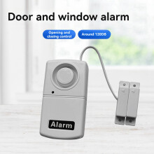 3X Alarme Antivol pour Portes et Fenêtre 120dB Haute Décibel Salarm Capteur Détecteur Alimenté par Batterie Porte Système Magnétique