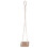 Hängevorrichtung Gelb 10cm für Blumentöpfe, 1