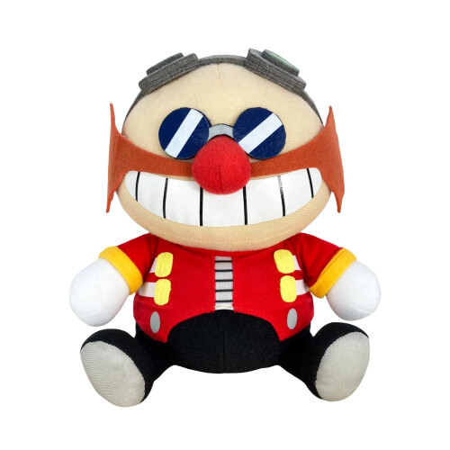 Sonic The Hedgehog 7 Inch Plush | SD Dr. Eggman Sitting 1