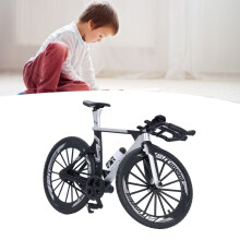 Kinder Rennrad Modell Metall Doppellenker Schwarz