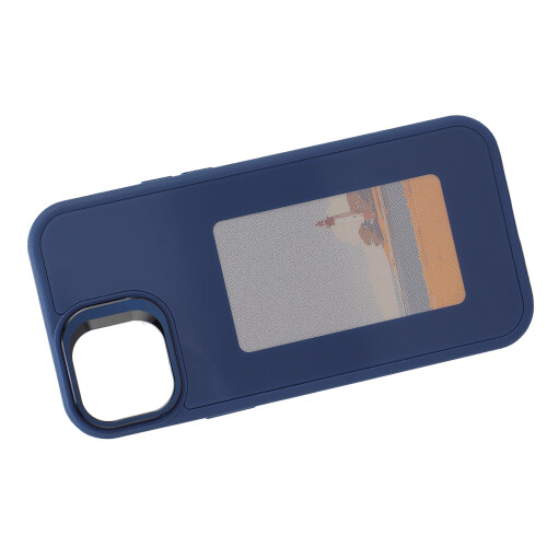 Kreative Handyhülle mit Display für 14Plus, Blau