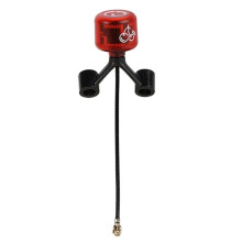 RUSHFPV Cherry2 5.8G Y-Type Antenne 5.8G LHCP Antenne Circulaire Gepolariseerde Antenne voor VTX Drone Racing Quadcopter Rood