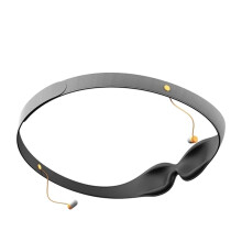 Maschera per Gli Occhi Oscurante con Tappi per Le Orecchie, Maschera per Dormire Portatile, Riduzione del Rumore da Viaggio Tapones