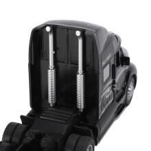 Spielzeug Transporter LKW Modell 1:48 schwarz 35cm