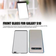 Hintere Glasabdeckung für Galaxy S10 5G, Silber