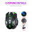 Funkmaus Thunder Wolf Q13 schwarz leise 5