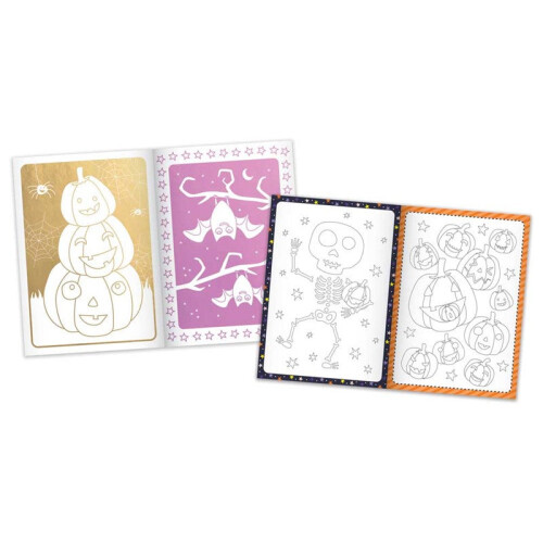 (1 Book) Halloween Spooky Colouring Book 2