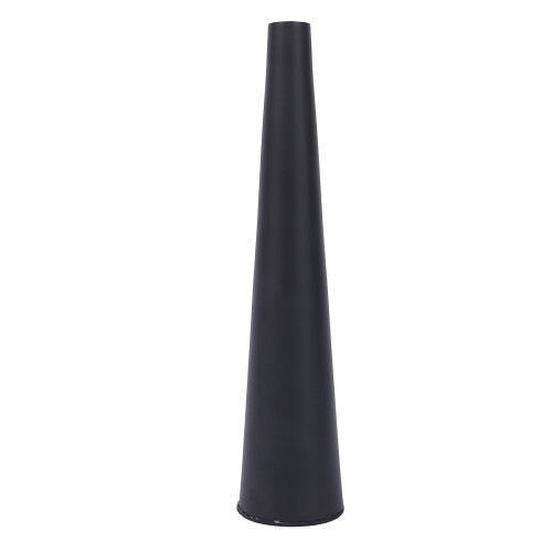 Aluminium Vase schlank konisch klein