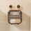 (Beige Single)Waterproof Adhesive Tissue Box With Visible Window For Kitchen Restroom Storage 3