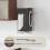 (Beige 23cm)Organizer per tessuti da parete con design impermeabile per casa e uso commerciale 4