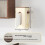 (White 23cm)Organizer per tessuti da parete con design impermeabile per casa e uso commerciale 5