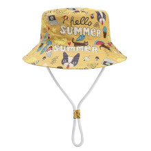 (Dog, 54cm/21.26in) Hat Sunsahde Cartoon Summer Beach Bucket Adjustable Fisherman Toddler Cap Kids