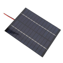 Mobiles Solarpanel 2W 12V 2x 110x136mm