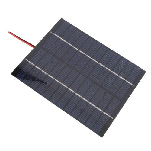 Mobiles Solarpanel 2W 12V 2x 110x136mm