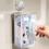 (Gray)Transparent Wall Mount Tissue Dispenser With Suction Cup For Bathroom And Kitchen Use 2