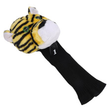 Tigerkopf Golfschlägerbezug Plüsch Nylon