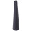 Nordische Aluminium Vase klein Schwarz 1