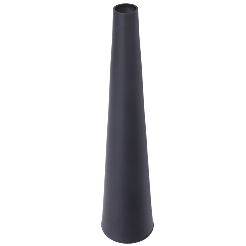 Nordische Aluminium Vase klein Schwarz