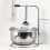 Shaving Double Razors Holder Stand In Unique Stainless Bowl Home Durable Use 9