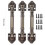 Aluminium Türgriff Antik 96 mm 3 Stück 1