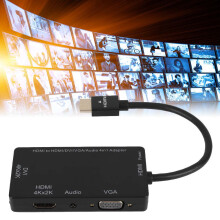 CableDeconn HDMI auf DVI VGA 4K Audio Adapter