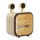 (Beige Single)Waterproof Adhesive Tissue Box With Visible Window For Kitchen Restroom Storage 6