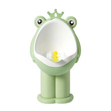 Frosch-Pipi-Training, Töpfchen-Urinal für Jungen, Kinder, Kleinkinder, Standurinal, Wandmontiertes Toilette mit Zielhilfe
