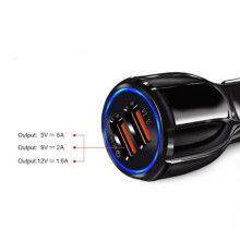 Auto Schnellladegerät QC3.0 Doppel USB