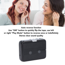 Kompakter Bluetooth Kassettenspieler mit
