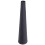 Schlanke Aluminium Vase klein schwarz 1