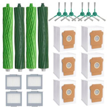 Reparatieonderdelen voor 504 & Max 705 Stofzuiger, 4 Rolborstels, 4 HEPA-Filters, 6 Stofzakken, 6 Zijborstels