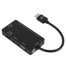CableDeconn Konverterkabel für HDMI DVI VGA 4K