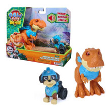 Pack of 2 Figurines Roaring Pup Pals Rex - Paw Patrol - The Movie Dino Mission - SPINMASTER - From 3 Years Old