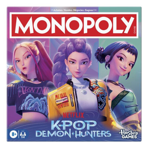 Monopoly MONOPOLY - G4601101 - MONOPOLY KPOP DEMON HUNTERS - Multicolor