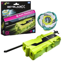 Beyblade X, launcher with right-spin attack type Takara Tomy spinning top, competition tops, suitable for ages 8 and up.