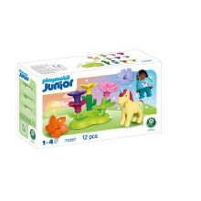 PLAYMOBIL Junior 72087 Unicorn Garden, 12 pieces, From 1 year