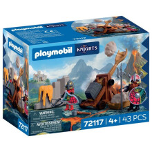 PLAYMOBIL 72117 Dragon Knights Catapult, Adventure Knights, 43 pieces, from 4 years old