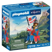 PLAYMOBIL 72119 Lion Knight Chief, Adventure Knights, 16 pieces, from 4 years old