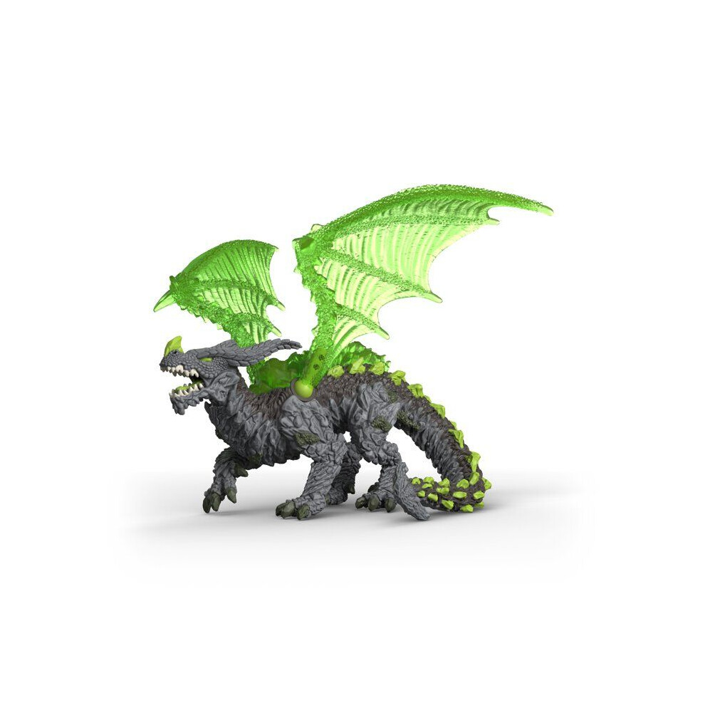 Schleich Eldrador - Rock Dragon Toy Figurine - Kids Ages 7+ | 70847 | Monster Figurine, Battle Creature Toy for Boys 7+, Fantasy Beast, Action Figure Gifts, Screen-Free Imaginative Pretend Play - Image 3