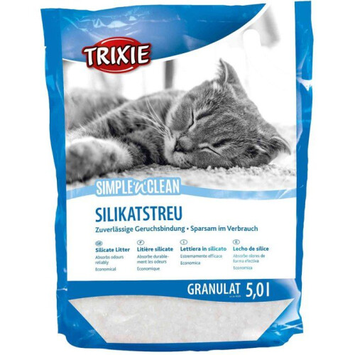 Trixie TRIXIE Silikatstreu - Simple'n'Clean - 5 l