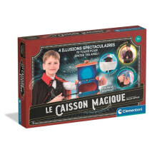 The Magic Box - Clementoni - Magic Set for Kids - Interactive Game with Lights, Sounds, and Accessories - 80 Magic Tricks