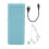 MP3 Musikplayer tragbar Blau eingebauter Akku 9