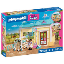 PLAYMOBIL I love horses 72128 Veterinary Clinic and Horse