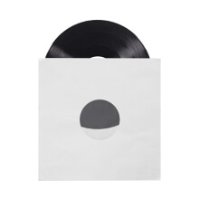 12' LP Innenhüllen weiß, säurefrei 180g Papier, 20