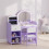 AIYAPLAY Kids Vanity Set, Dressing Table with Stool, Purple 9