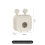 (White Red Double)Plastic Wallmounted Toilet Paper Dispenser With Waterproof Material For Bathroom Storage 9