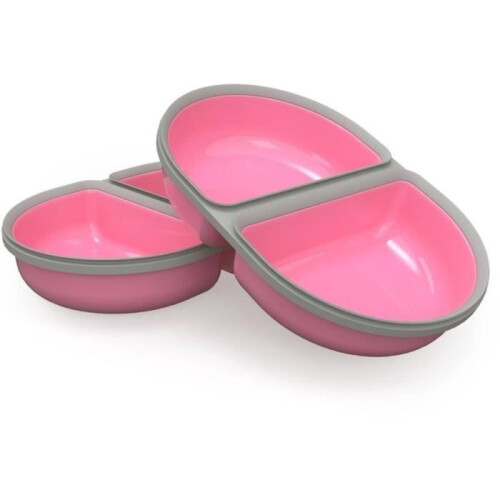 SUREFEED Bol double SureFeed - Set von 2 (rosa) 2