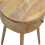 Solid Wood Round Bedside Table, 1 Drawer 3
